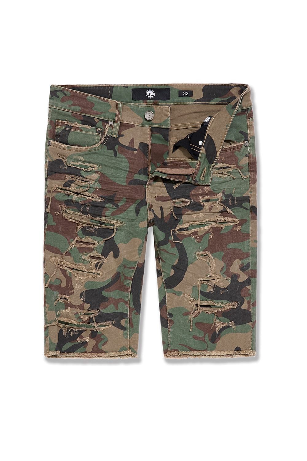 SHORT-OLIVE GREEN